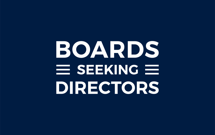 Boards seeking directors